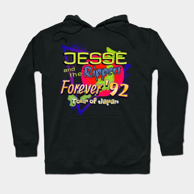 Jesse and the Rippers Japanese Tour '92 Hoodie by ILLannoyed 